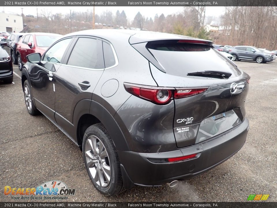 2021 Mazda CX-30 Preferred AWD Machine Gray Metallic / Black Photo #6