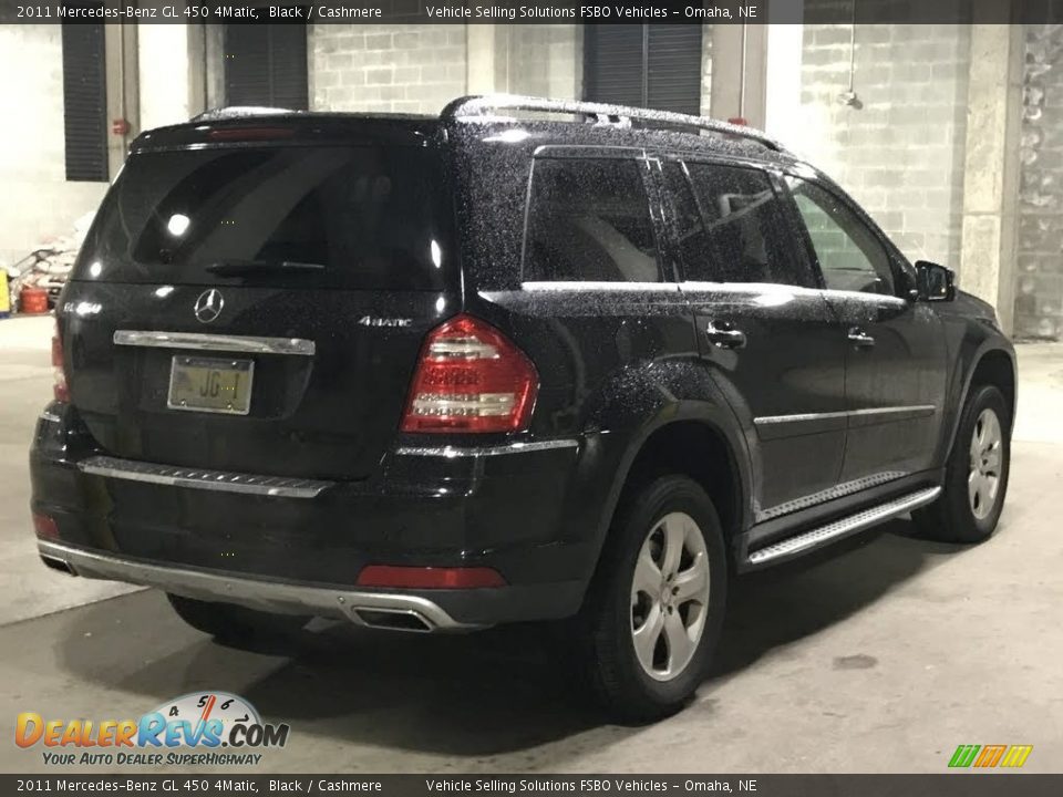 2011 Mercedes-Benz GL 450 4Matic Black / Cashmere Photo #20