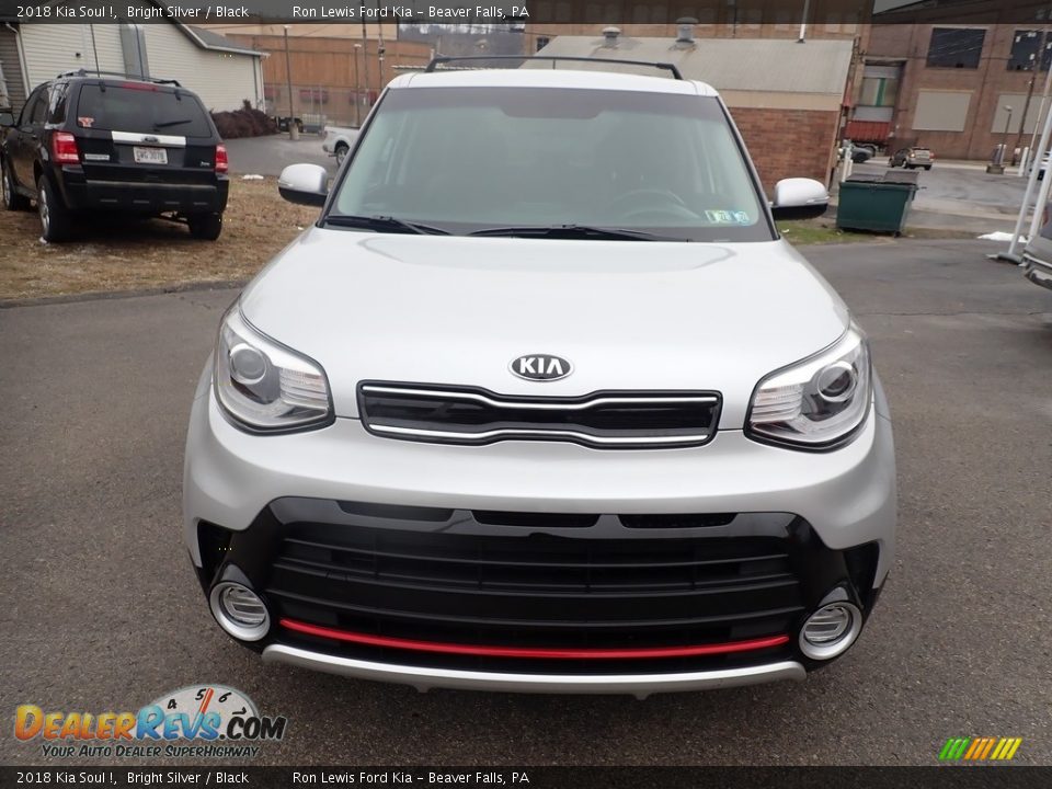 2018 Kia Soul ! Bright Silver / Black Photo #4