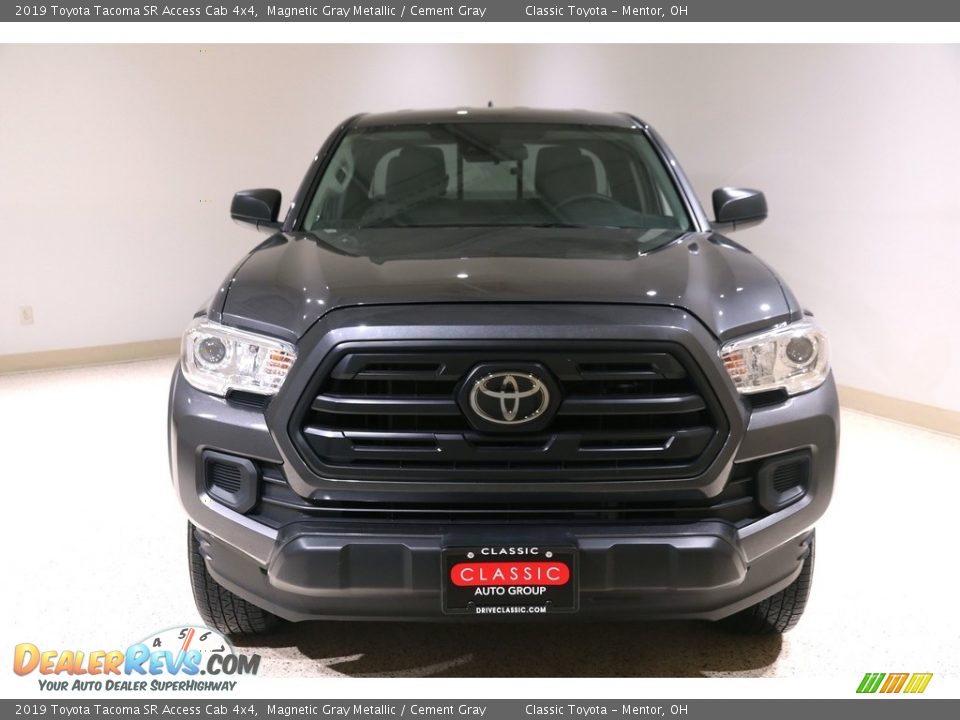 2019 Toyota Tacoma SR Access Cab 4x4 Magnetic Gray Metallic / Cement Gray Photo #2