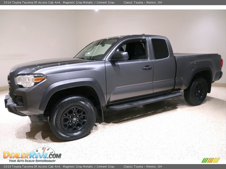 2019 Toyota Tacoma SR Access Cab 4x4 Magnetic Gray Metallic / Cement Gray Photo #3