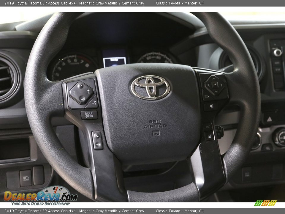 2019 Toyota Tacoma SR Access Cab 4x4 Magnetic Gray Metallic / Cement Gray Photo #7