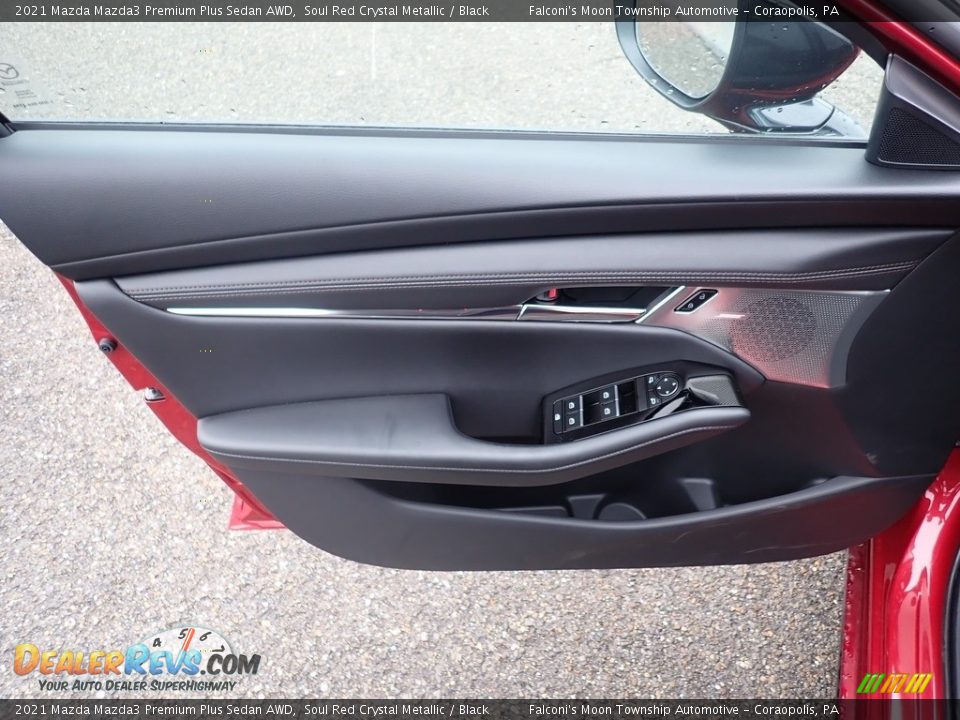 2021 Mazda Mazda3 Premium Plus Sedan AWD Soul Red Crystal Metallic / Black Photo #10
