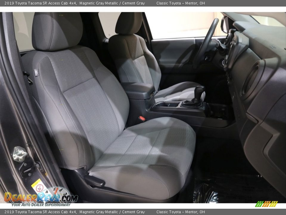 2019 Toyota Tacoma SR Access Cab 4x4 Magnetic Gray Metallic / Cement Gray Photo #15