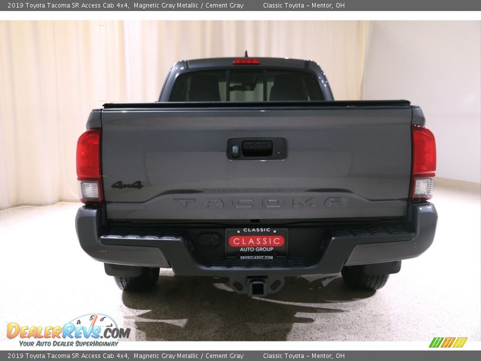 2019 Toyota Tacoma SR Access Cab 4x4 Magnetic Gray Metallic / Cement Gray Photo #18