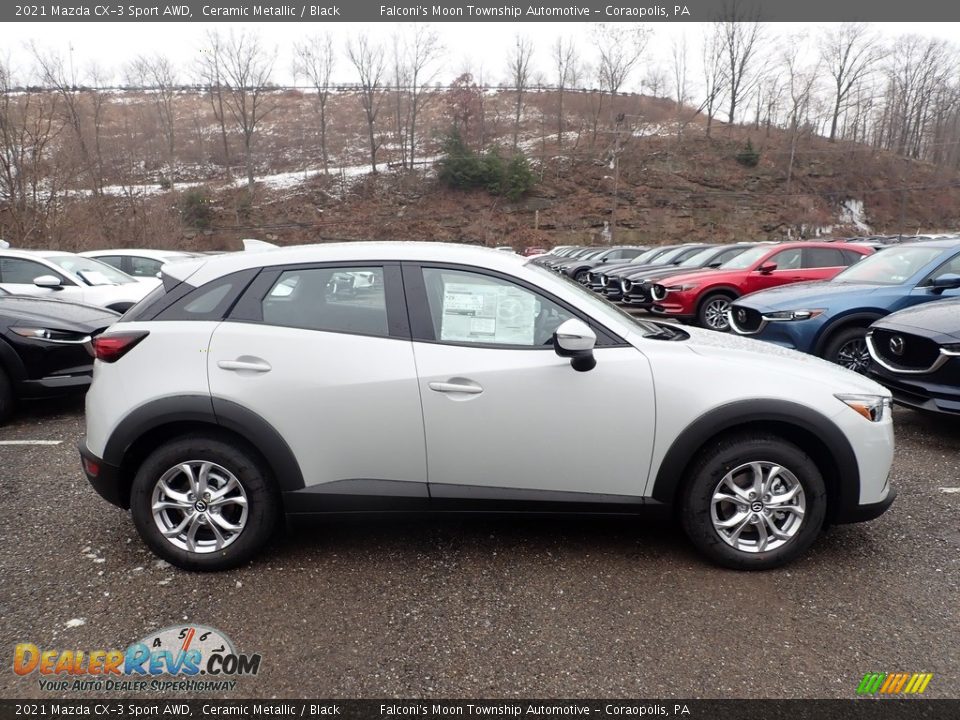 Ceramic Metallic 2021 Mazda CX-3 Sport AWD Photo #1