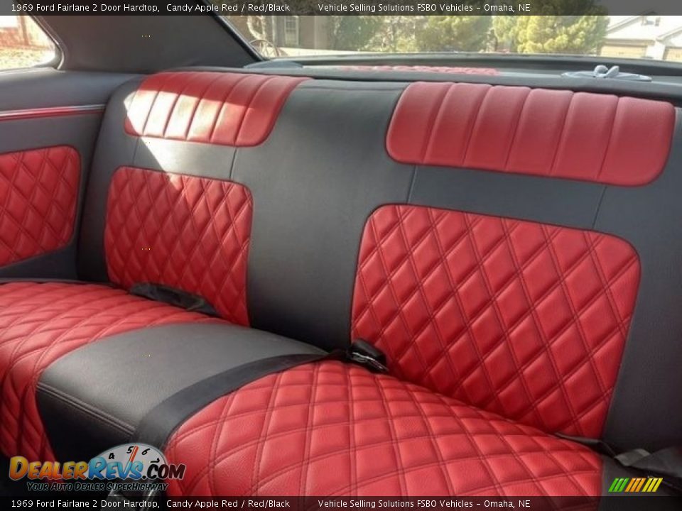 Rear Seat of 1969 Ford Fairlane 2 Door Hardtop Photo #3