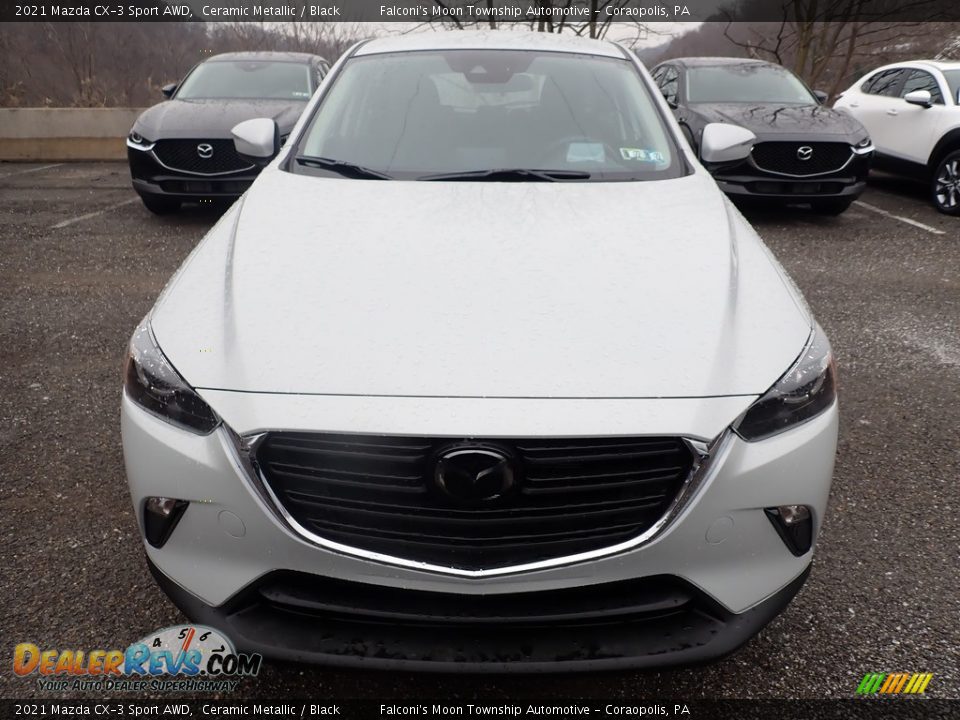 2021 Mazda CX-3 Sport AWD Ceramic Metallic / Black Photo #4