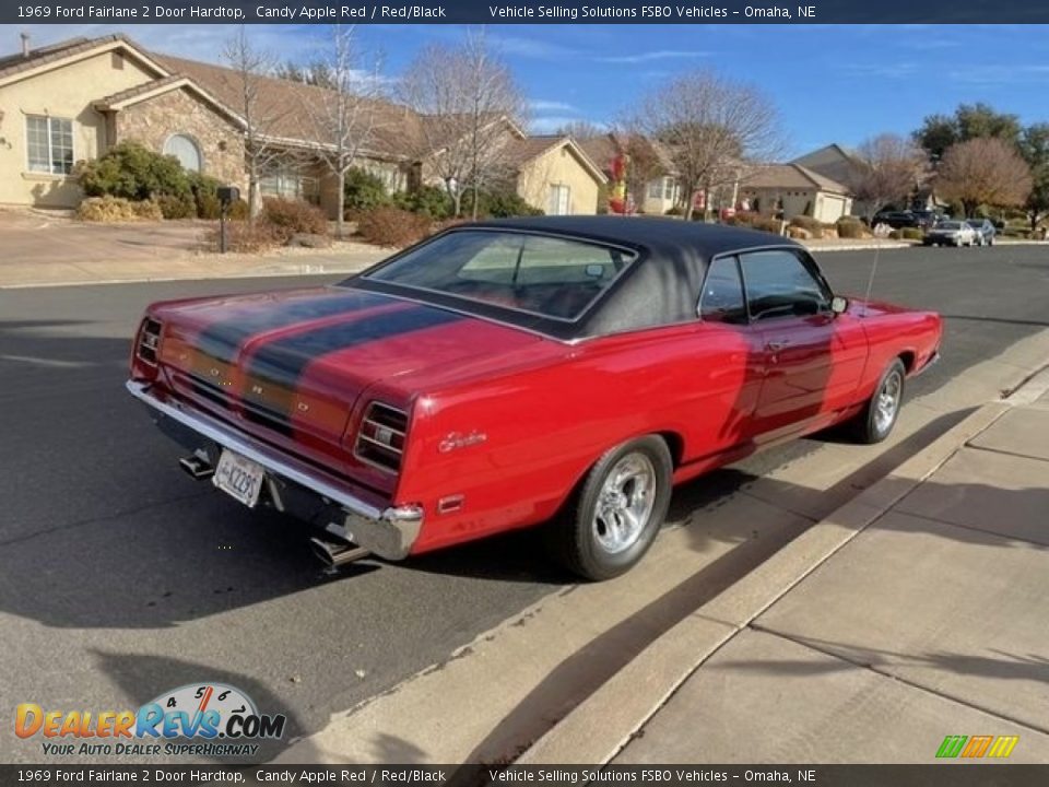 Candy Apple Red 1969 Ford Fairlane 2 Door Hardtop Photo #9