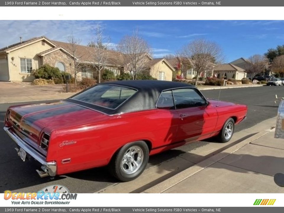 Candy Apple Red 1969 Ford Fairlane 2 Door Hardtop Photo #10