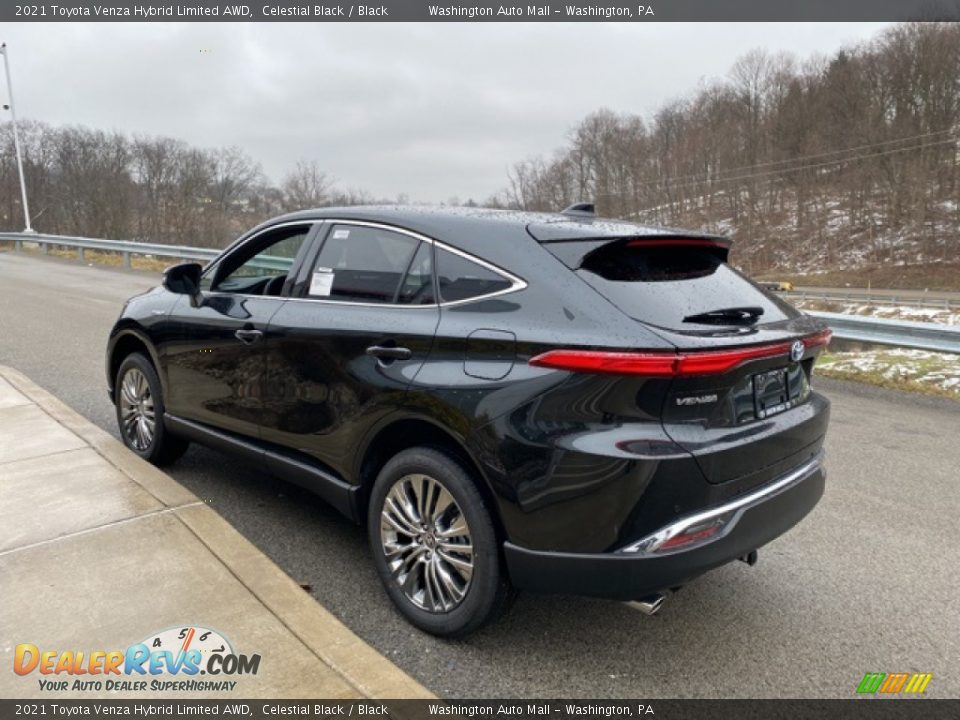 2021 Toyota Venza Hybrid Limited AWD Celestial Black / Black Photo #2