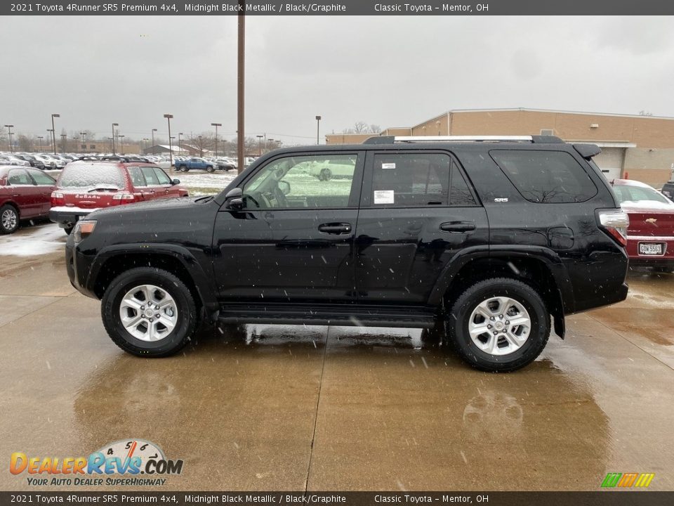 Midnight Black Metallic 2021 Toyota 4Runner SR5 Premium 4x4 Photo #1