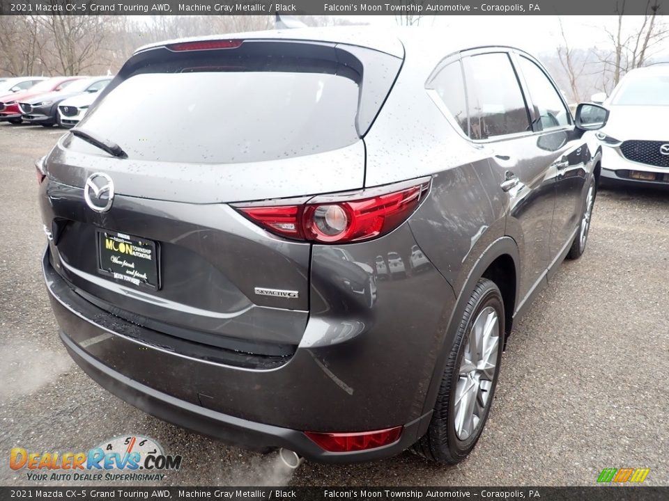 2021 Mazda CX-5 Grand Touring AWD Machine Gray Metallic / Black Photo #2