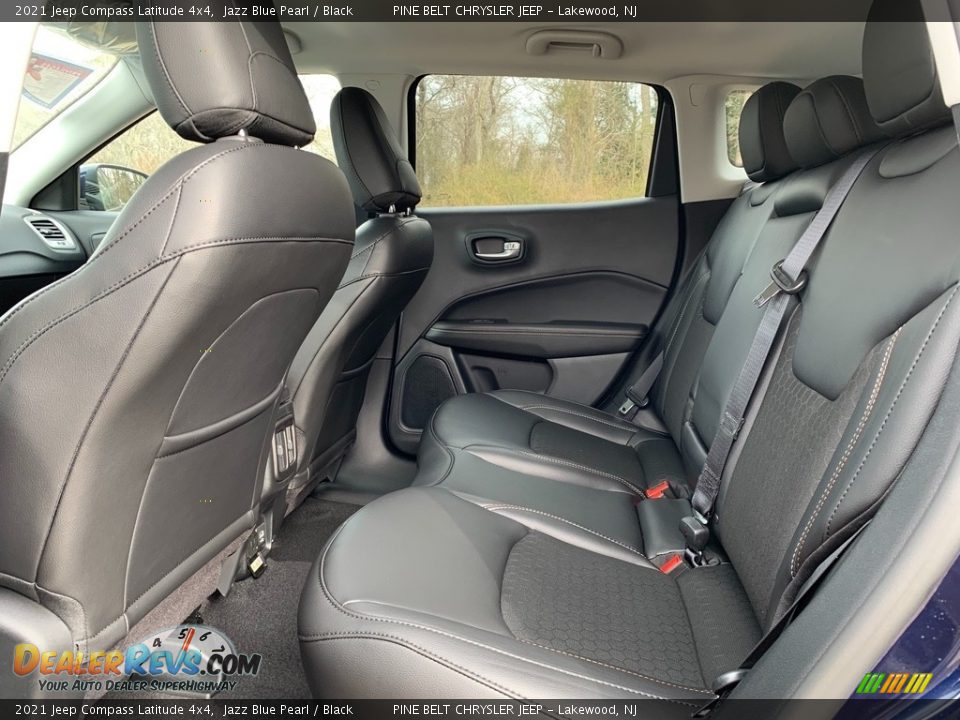2021 Jeep Compass Latitude 4x4 Jazz Blue Pearl / Black Photo #9