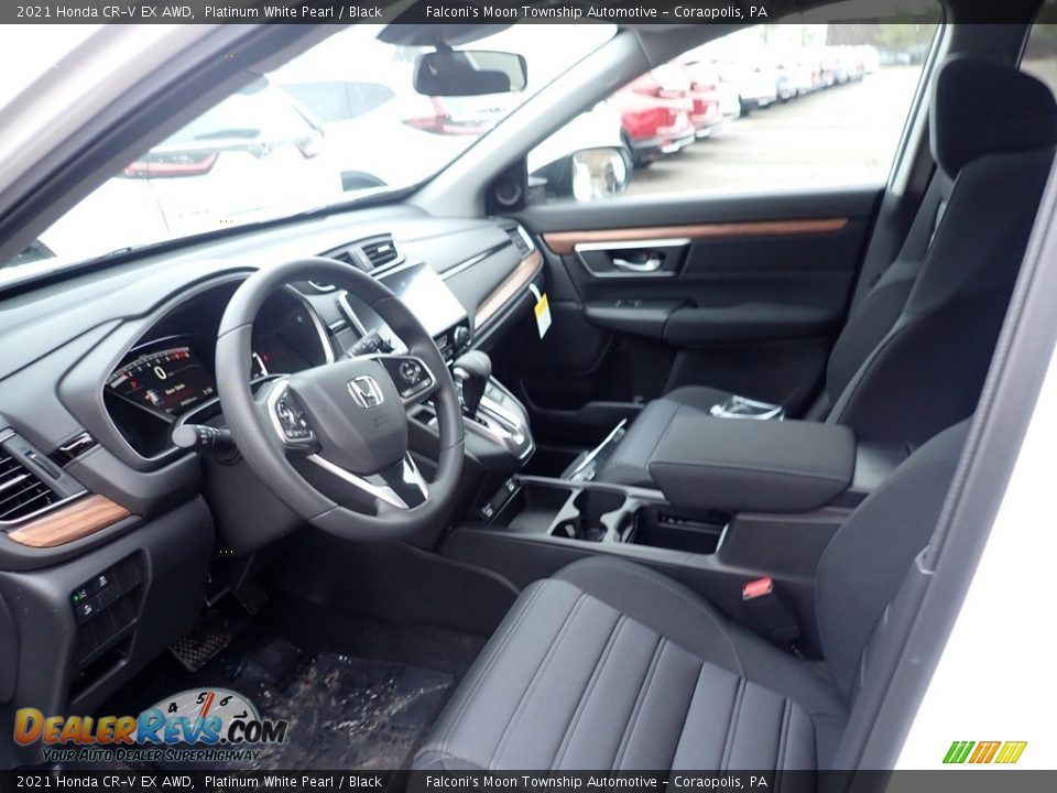 Front Seat of 2021 Honda CR-V EX AWD Photo #9