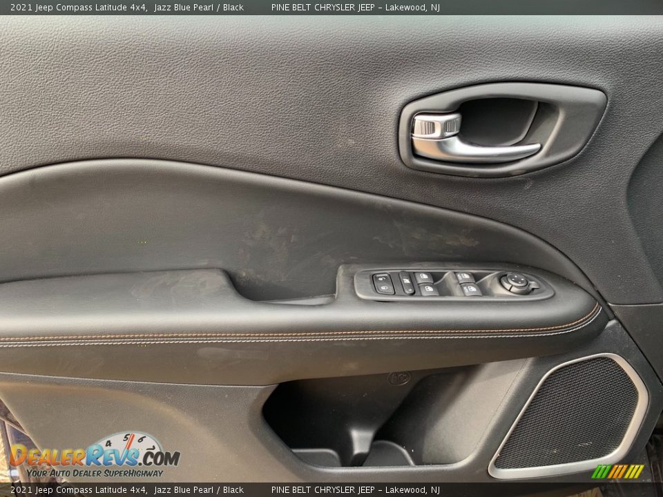2021 Jeep Compass Latitude 4x4 Jazz Blue Pearl / Black Photo #13