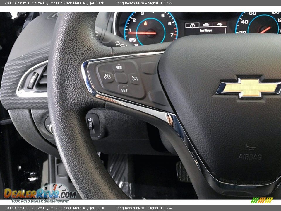 2018 Chevrolet Cruze LT Mosaic Black Metallic / Jet Black Photo #18