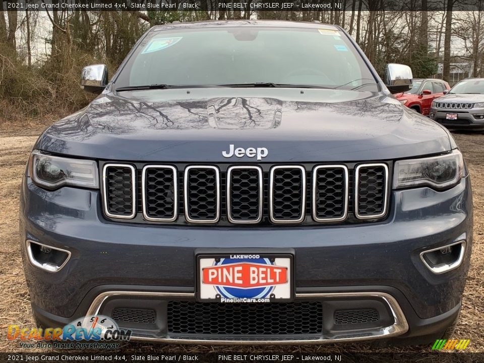 2021 Jeep Grand Cherokee Limited 4x4 Slate Blue Pearl / Black Photo #3