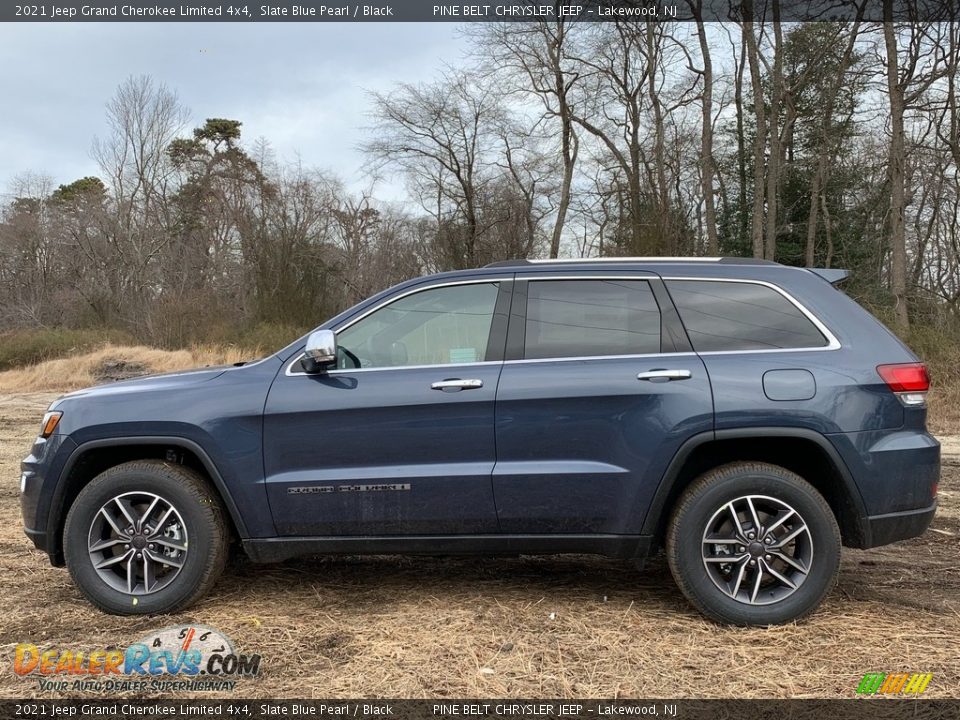 Slate Blue Pearl 2021 Jeep Grand Cherokee Limited 4x4 Photo #4