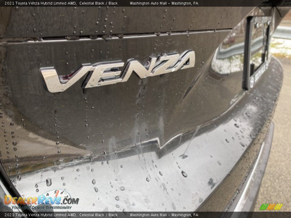2021 Toyota Venza Hybrid Limited AWD Celestial Black / Black Photo #27