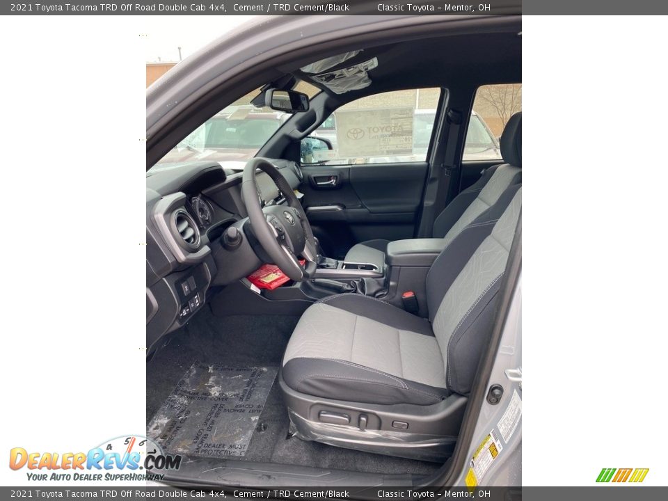 2021 Toyota Tacoma TRD Off Road Double Cab 4x4 Cement / TRD Cement/Black Photo #2