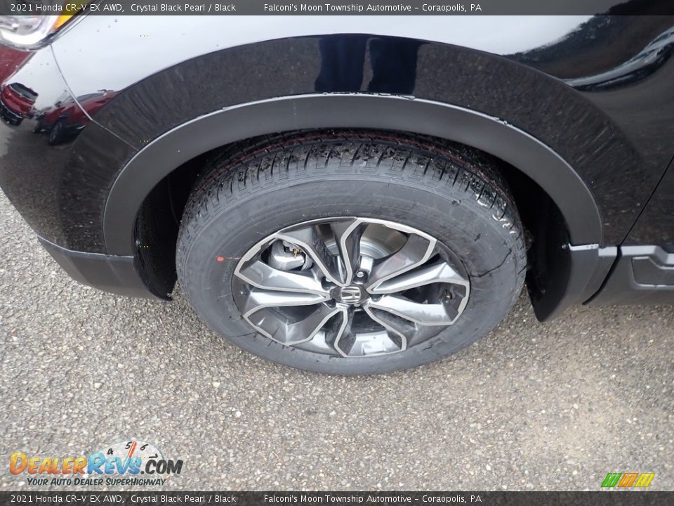 2021 Honda CR-V EX AWD Crystal Black Pearl / Black Photo #2