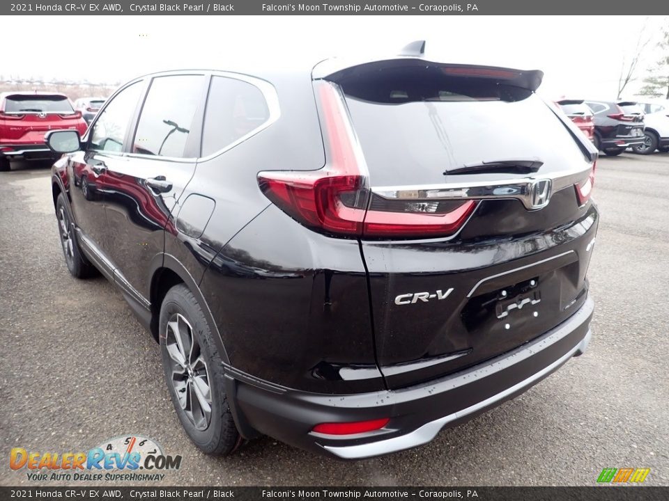 2021 Honda CR-V EX AWD Crystal Black Pearl / Black Photo #3