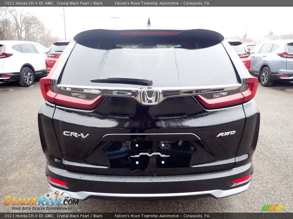 2021 Honda CR-V EX AWD Crystal Black Pearl / Black Photo #4