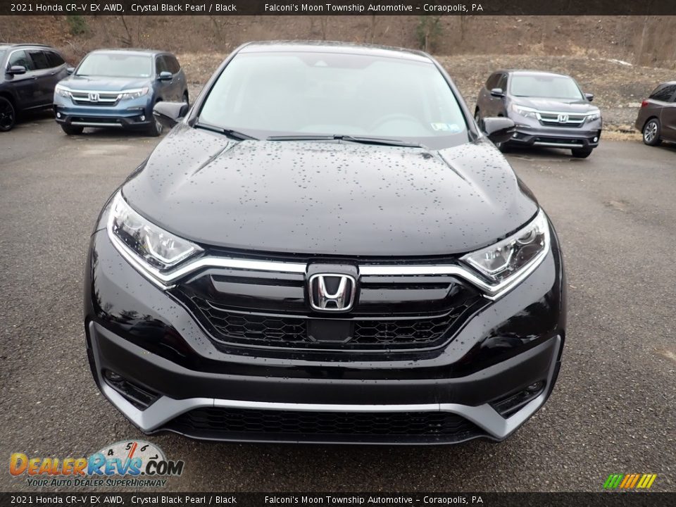 2021 Honda CR-V EX AWD Crystal Black Pearl / Black Photo #7