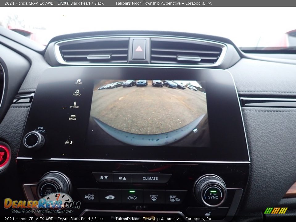 2021 Honda CR-V EX AWD Crystal Black Pearl / Black Photo #14