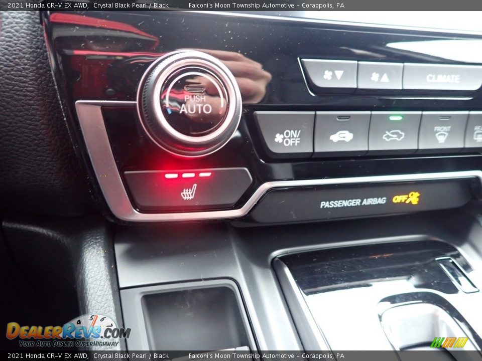 2021 Honda CR-V EX AWD Crystal Black Pearl / Black Photo #15