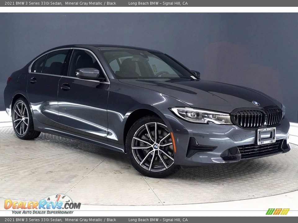 2021 BMW 3 Series 330i Sedan Mineral Gray Metallic / Black Photo #19