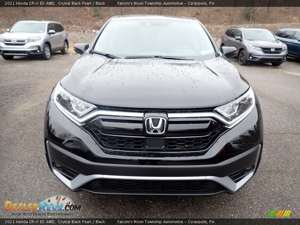 2021 Honda CR-V EX AWD Crystal Black Pearl / Black Photo #7