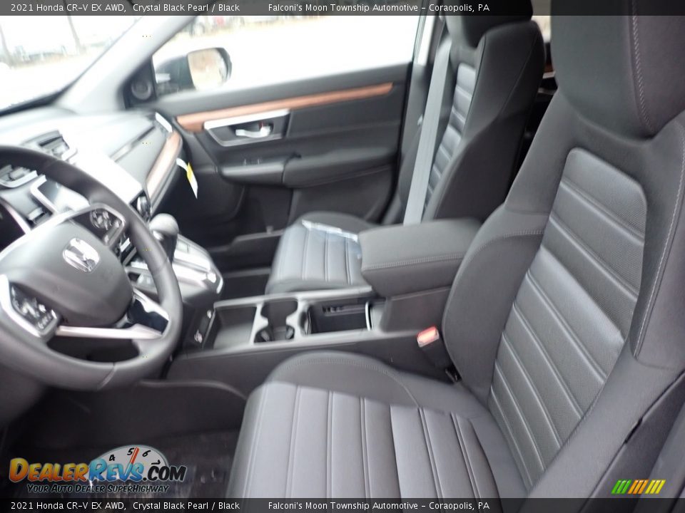 2021 Honda CR-V EX AWD Crystal Black Pearl / Black Photo #8
