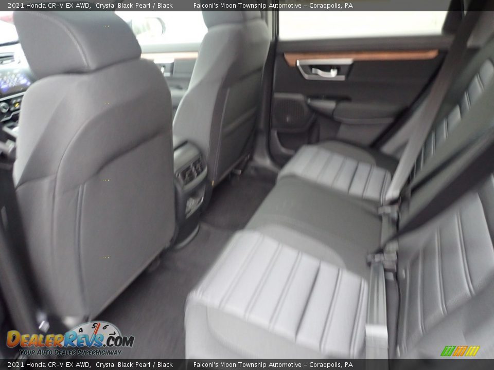 2021 Honda CR-V EX AWD Crystal Black Pearl / Black Photo #9