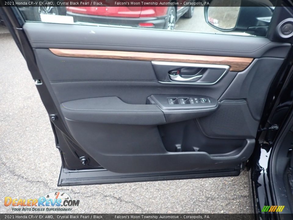 2021 Honda CR-V EX AWD Crystal Black Pearl / Black Photo #11