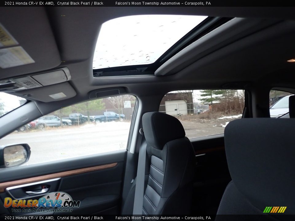 2021 Honda CR-V EX AWD Crystal Black Pearl / Black Photo #13