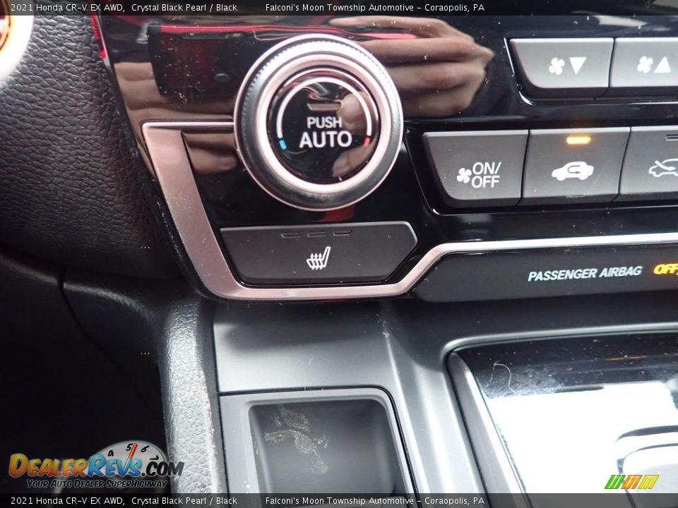 2021 Honda CR-V EX AWD Crystal Black Pearl / Black Photo #16