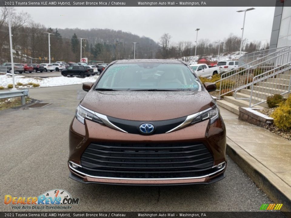 2021 Toyota Sienna XLE AWD Hybrid Sunset Bronze Mica / Chateau Photo #13