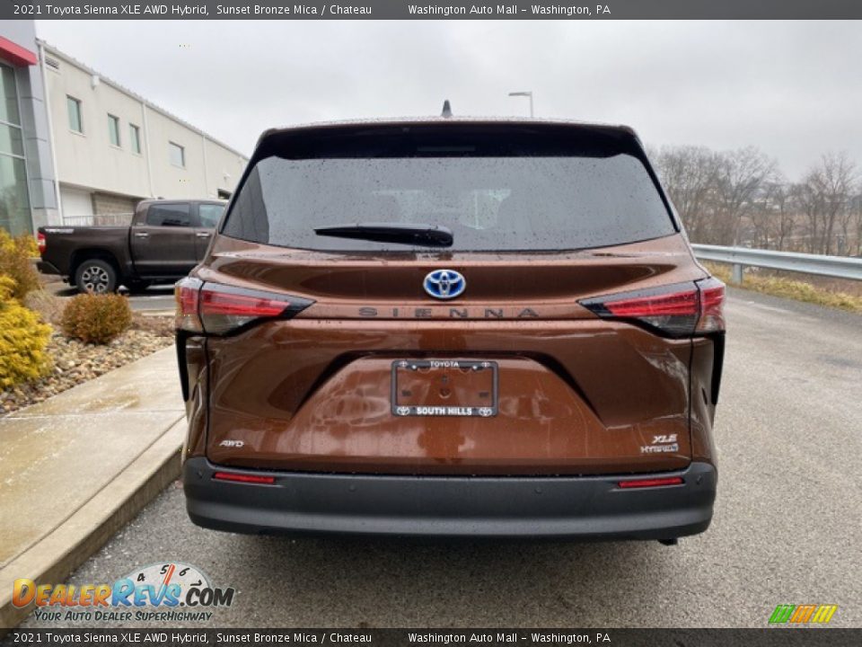 2021 Toyota Sienna XLE AWD Hybrid Sunset Bronze Mica / Chateau Photo #16