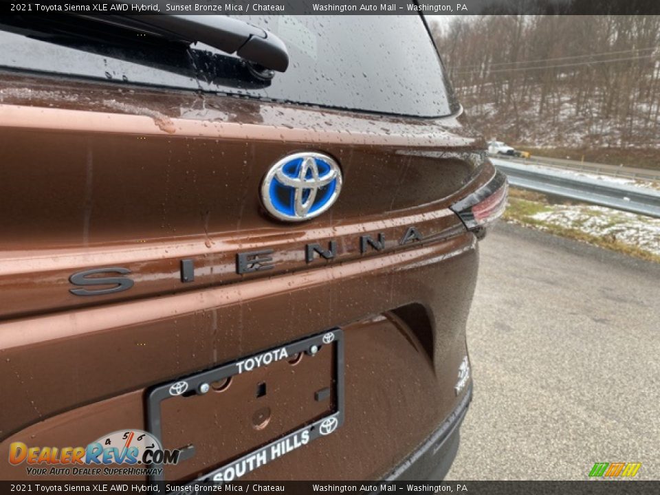 2021 Toyota Sienna XLE AWD Hybrid Sunset Bronze Mica / Chateau Photo #26