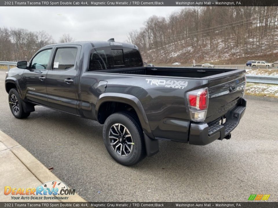 2021 Toyota Tacoma TRD Sport Double Cab 4x4 Magnetic Gray Metallic / TRD Cement/Black Photo #2