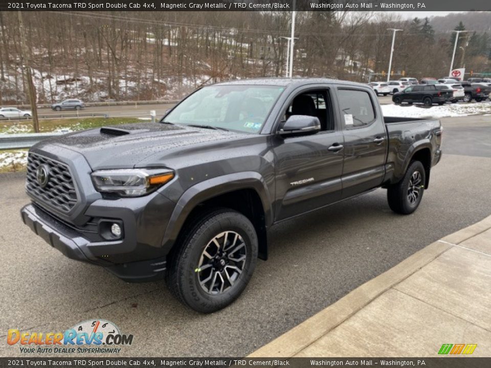 2021 Toyota Tacoma TRD Sport Double Cab 4x4 Magnetic Gray Metallic / TRD Cement/Black Photo #12