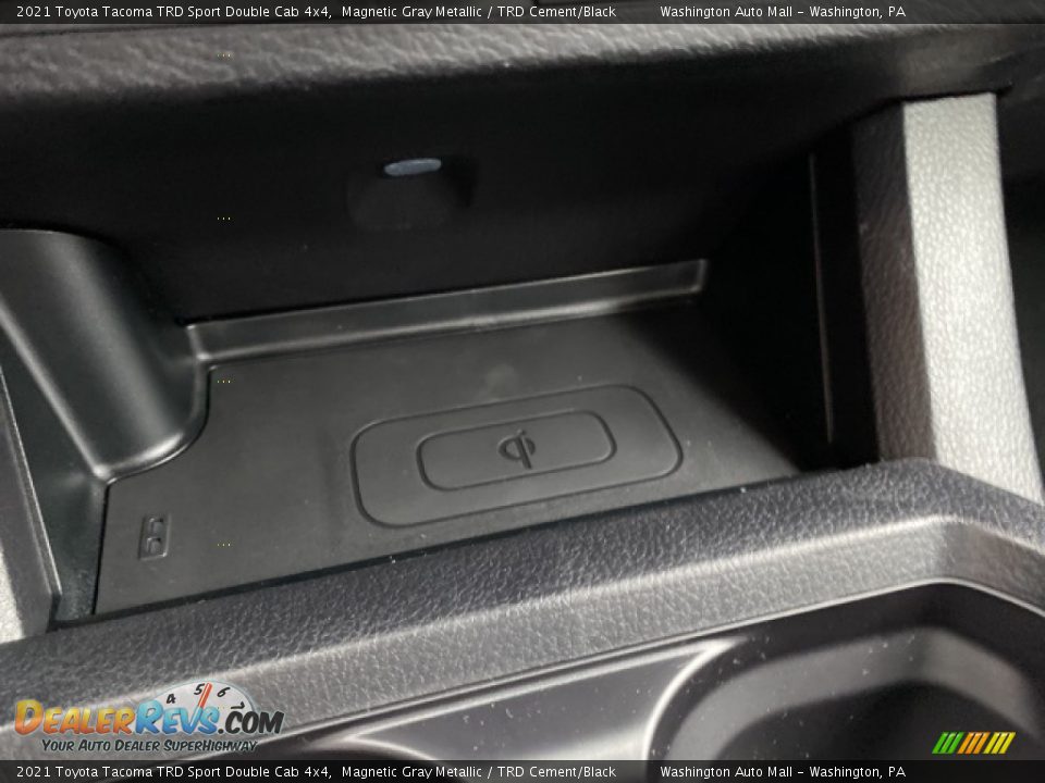 2021 Toyota Tacoma TRD Sport Double Cab 4x4 Magnetic Gray Metallic / TRD Cement/Black Photo #17