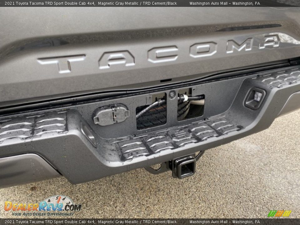 2021 Toyota Tacoma TRD Sport Double Cab 4x4 Magnetic Gray Metallic / TRD Cement/Black Photo #22