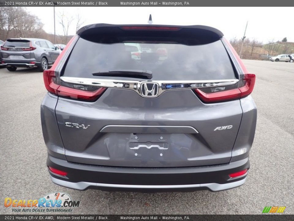 2021 Honda CR-V EX AWD Modern Steel Metallic / Black Photo #4