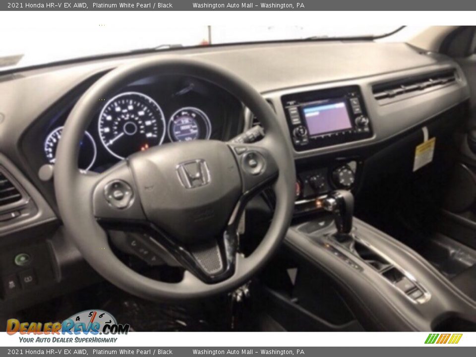 2021 Honda HR-V EX AWD Platinum White Pearl / Black Photo #6