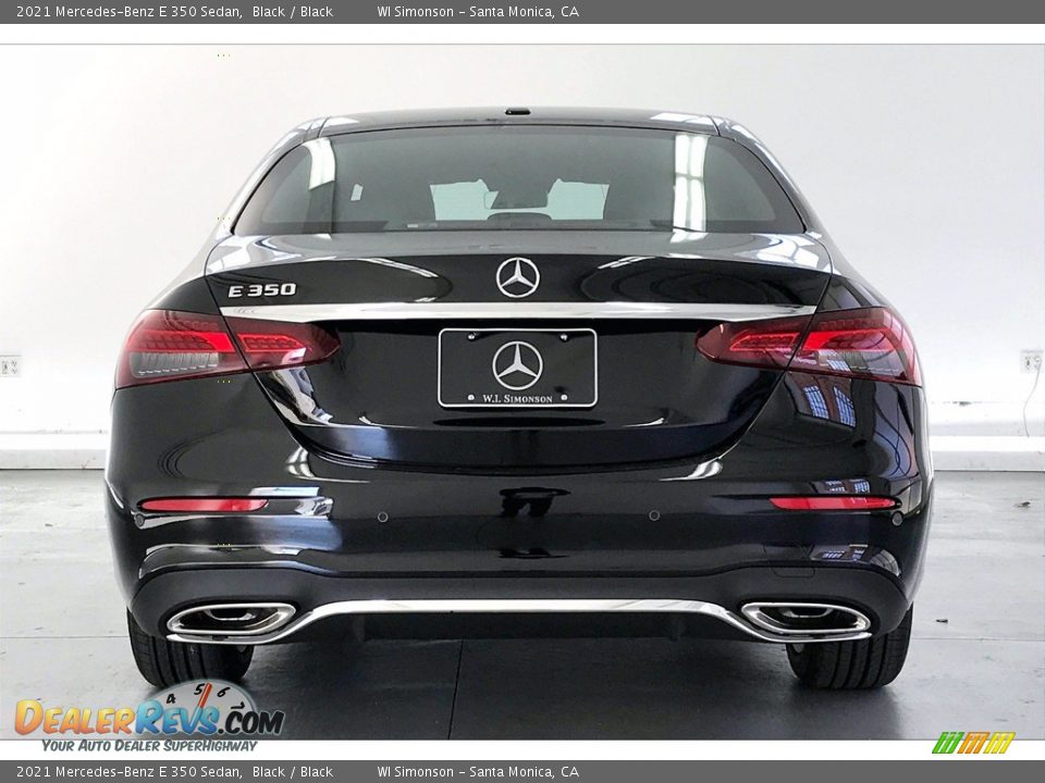 2021 Mercedes-Benz E 350 Sedan Black / Black Photo #3