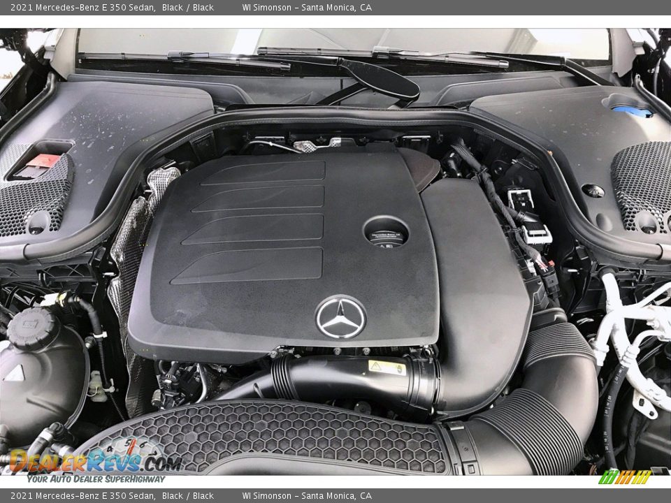 2021 Mercedes-Benz E 350 Sedan Black / Black Photo #8