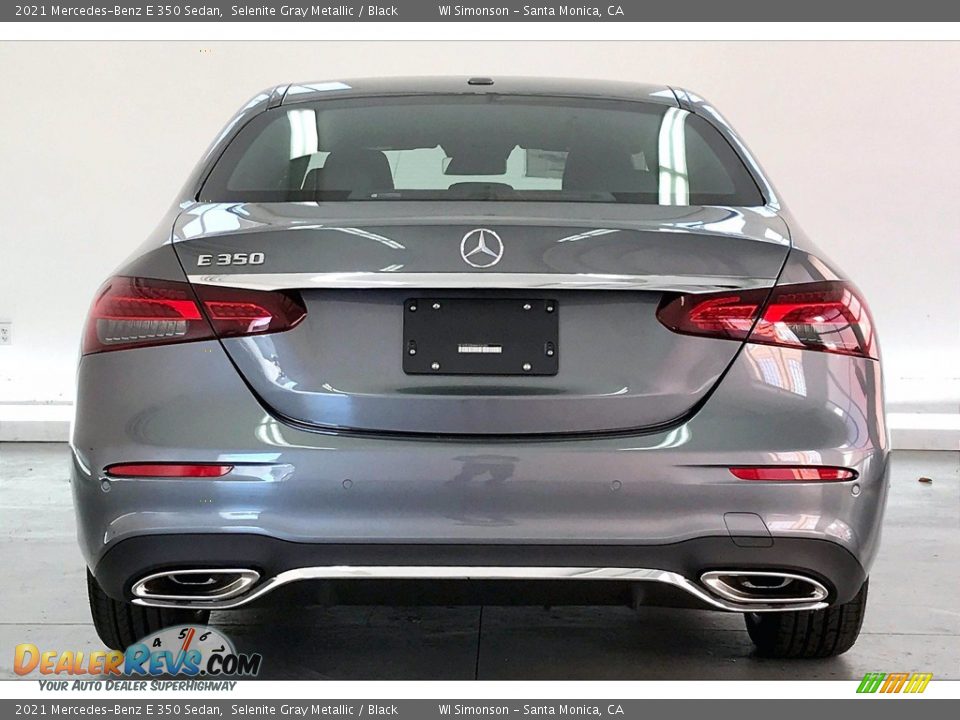 2021 Mercedes-Benz E 350 Sedan Selenite Gray Metallic / Black Photo #3